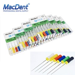 Dental Endo K-files Root Canal File 25mm Hand Files Stainless Steel #6#8#10