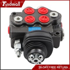 Findmall 2 SPOOL 10GPM 4000PSI LV22RFSTKAB Hydraulic Valve for Loader