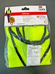 New Safety Vest 3M Tekk Protection One size Fits most