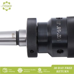 Premium 1/32″ – 5/8″ Keyless Drill Chuck & JT3 – MT2 Straight Shank Arbor CNC