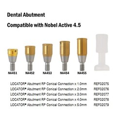 Healing Locator Abutments Open/Closed Tray Torque Wrench Fit Nobel Conical NP/RP