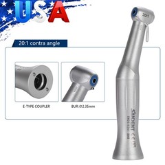NSK S Dental Implant 20:1 Reduction Contra Angle Push Button Surgical Handpiece
