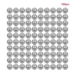 100 Pack of 1″ Chrome Steel Bearing Balls – G25 Precision Bearing Steel Ball