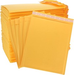#5 10.5″x16″ Kraft Bubble Padded Envelopes Mailers Yellow Shipping Bags 10.5×15
