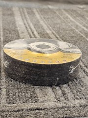 (QTY 5) SATC A24R-BF: Grinding Wheels Metal 120-Grit 4-1/2″ 13300 Max RPM SAM461