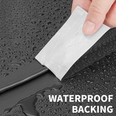 Black Duct Tape Heavy Duty Waterproof, 40 Yards X 2 Inch, 9 Mils Thickness St…