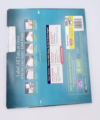 Brand New Avery 11437 Clear Label Index Maker Dividers – 8-Tab Set (5 Sets)
