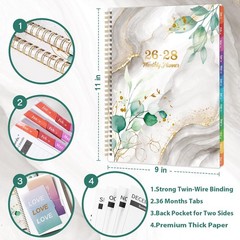2026-2028 Monthly Planner – 3 Year Monthly Planner 2026-2028 from JAN. 2026