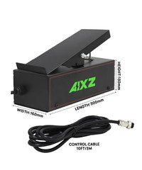 AIXZ 200A AC DC Alu TIG Welder with Foot Pedal,5in1 HF Pulse TIG Welding Machine