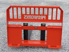 Pro Works 48″ 5500 lbs Pallet Fork Attachment Fits Kubota Skid Steer Loader