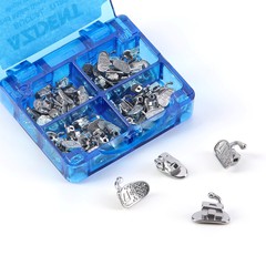 AZDENT Dental Orthodontic Bondable Buccal Tubes 1st 2nd Molar Roth/MBT 022