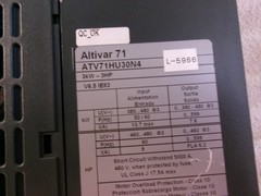 Schneider Electric Altivar 71 3HP AC Drive ATV71HU30N4