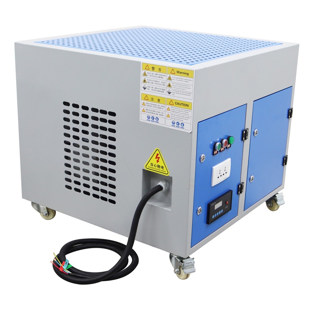 3000m³/h Table Dust Collector Vacuum Welding Dust Removal Workbench 220V 31.5in