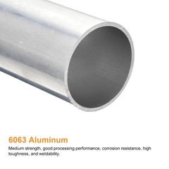 35mm OD 32mm Inner Dia 150mm Length 6063 Aluminum Tube – for Industry DIY
