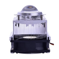 20w 50w 100W LED Aluminium Heat Sink Cooling Fan 44mm Lens + Reflector Bracket