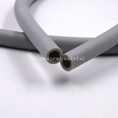 Dental Silicone Hose Tubing Saliva Ejector Suction Valve Adaptor SE/HVE 1.55m