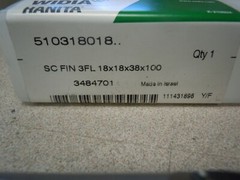 WIDIA Hanita 510318018 18mm x 38mm x 100mm Carbide 38° Helix 3 Flute Uncoated Fi