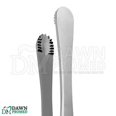Russian Tissue Forceps 8″ 3 Pcs Set Round Serrated Tips Surgical Inst German Gr