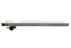 110V 59″L×7.8″W Electric PVC Belt Conveyor Transport Mesa Aluminum Body 66Lbs