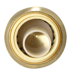 5 Pcs XFITTING Push Fit Cap 1/2 inch, 1/2″, Push to Connect End Cap Plug, Brass