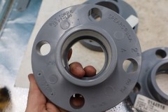 3x 2″ CPVC Schedule 80 One-Piece Flange 150psi 851-020C SPEARS