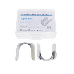 Dental Anterior Matrix Bands Sectional Contoured Metal Matrices System Twin M8