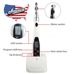 Dental Cordless LED Endo Motor Endodontic​ Treatment 16:1 Contra Angle Handpiece
