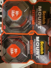 3M Scotch Mount Extreme Double Sided Indoor Outdoor 30 Lbs Lot 2