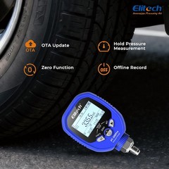 Elitech Wireless Digital Manifold Gauge HVAC Pressure Gauge Set PT-500&PT-800