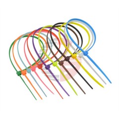 100-1000PCS 2.5mm 100 150 200 mm Self-locking Plastic Nylon Cable Ties Wire Zip.