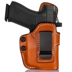 Universal IWB Leather Holster for P365/P365XL, Hellcat, G43/G48, G43X MOS/G48…