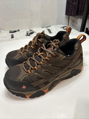 Men’s Moab Vertex Vent Composite Toe Work Shoes ‘Clay’ J11119 Size 11 W