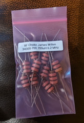 Set of 36 James Millen 34300 RF Chokes 0.68 to 700 uH **DEEP DISCOUNTS READ**