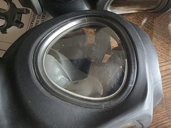 2x Large Scott M95 Full Face Gas Mask Respirators.