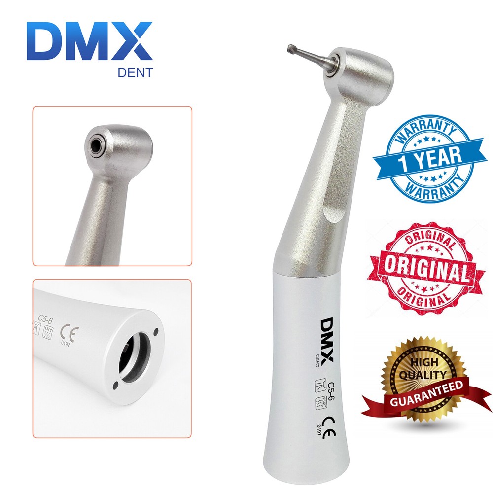 DMXDENT Dental 1:1 (LED Fiber Optic) Slow Low Speed Handpiece E-type Fit NSK