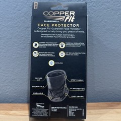 Copper Fit Guardwell Neck Gaiter – Charcoal Adult Unisex
