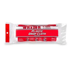 Film-Gard 10 ft. W X 20 ft. L X 1 mil Plastic Drop Cloth 1 pk (Pack of 6)