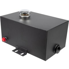 5 Gallon 14 Gauge Hydraulic Fluid Reservoir Tank Outlet Port 0.75″ Inlet 1.5″