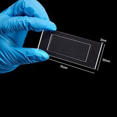100pcs Plankton Microscope Slide Sedgwick Rafter Counting Chamber Cover Glass