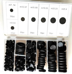 280 Rubber Grommets Kit Hole Gaskets Assortment Wiring Car Auto Firewall 8 Sizes