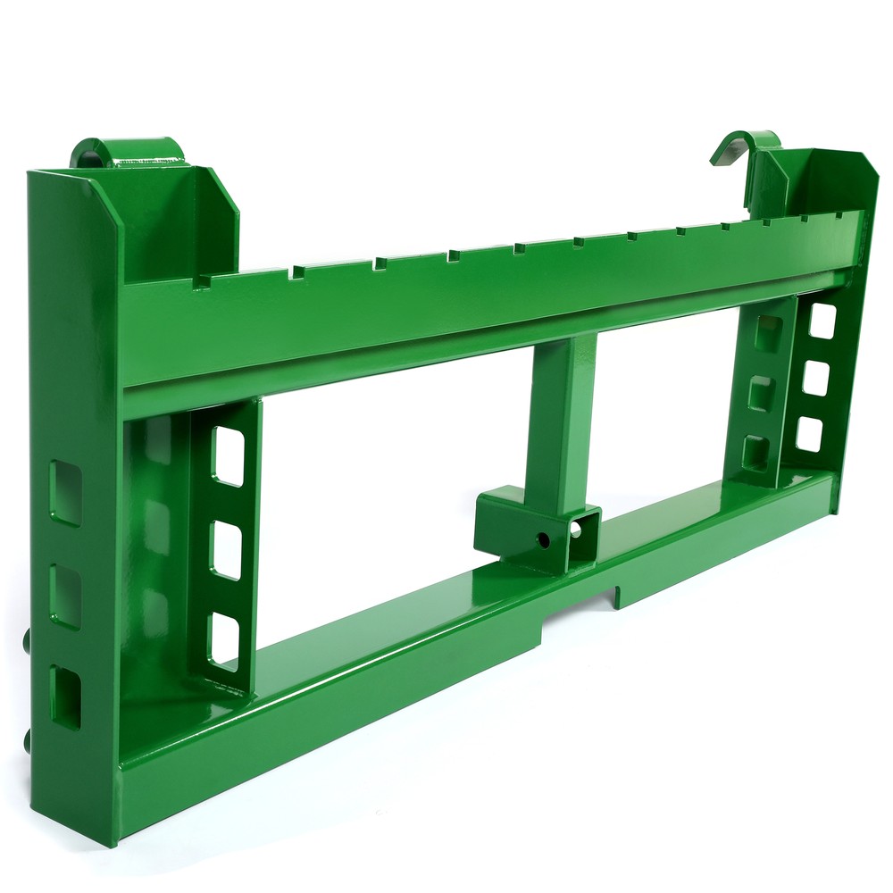 50″ Pallet Fork Frame 4000LBS heavy-duty Steel For John Deere Loaders Skid Steer