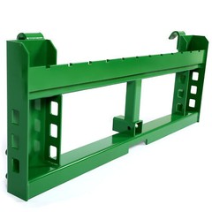 50″ Pallet Fork Frame 4000LBS heavy-duty Steel For John Deere Loaders Skid Steer