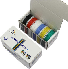 Hook up Wire Kit (Stranded Wire Kit) 18 Gauge Flexible Silicone Rubber Electric