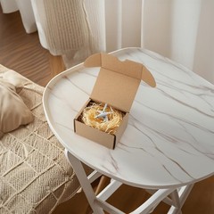 4x3x2 inches Shipping Boxes Set of 50, Brown Corrugated Cardboard Box Literat…