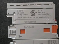 WAGO 750-455/702-000 4-Channel Analog Input Module PLC 4-20mA Single-Ended Used