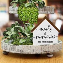 Farmhouse Kitchen Decor, Meals and Memories are Made 5.9 x INCHES, meals