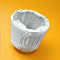🔥1 Unit ~ Hubbell CFBS1R4CUP 1-Gang Round Floor Box Mounting Cup For CFBS 🔥