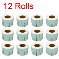 CAS LST-8010 Label, 58 x 40 mm(2.283″ x 1.575″), UPC, 700 Per Roll, 12 Rolls/Box