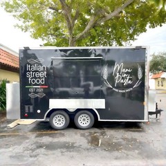 Drink Bar Trailer Concession Square Bakery Food Truck Fully Equipped