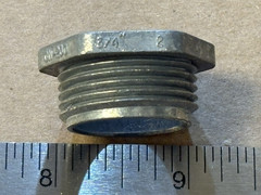 Neer CN-200 3/4″ Rigid Conduit Plug Threaded Hex Sealing Plug Lot of 4 NEW